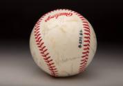 Milwaukee Brewers World Series Autographed ball