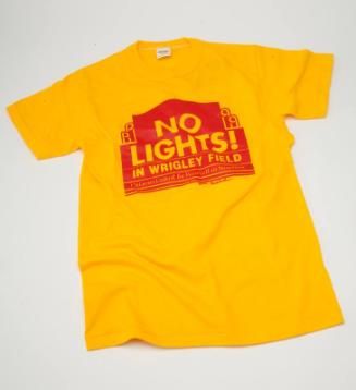 Wrigley Field "No Lights" shirt