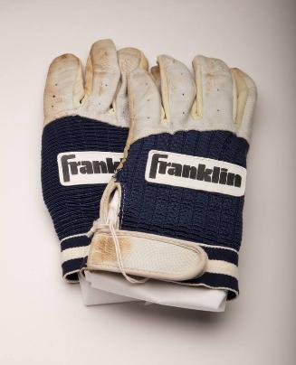Wade Boggs 200th Hit batting gloves