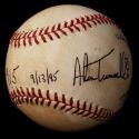 Alan Trammell and Lou Whitaker Autographed ball