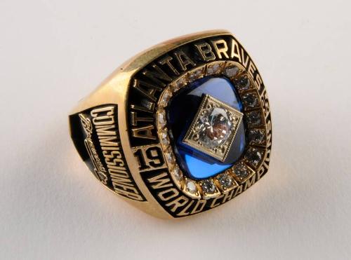 Atlanta Braves World Series ring