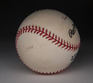 Space Shuttle Columbia World Series First Pitch ball