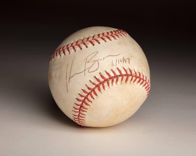 Autographed Baseballs Autographed AL LEITER Official Major League Baseball 
