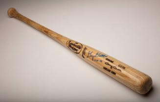 Gary Gaetti home run Autographed bat