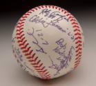 New York City Fire and Rescue Workers Autographed ball