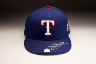 Hank Blalock All-Star Game Autographed cap