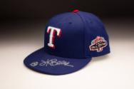 Hank Blalock All-Star Game Autographed cap