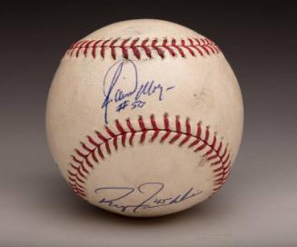 Seattle Mariners Starting Pitchers Autographed ball