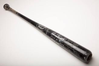 Ivan Rodriguez World Series Autographed bat