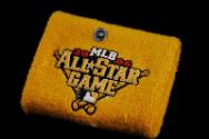 Michael Young All-Star Game wristband