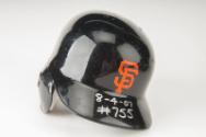 Barry Bonds 755th home run helmet