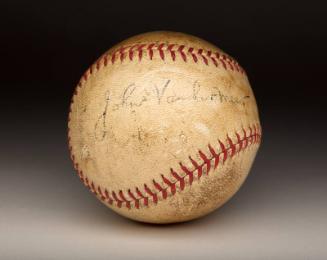Johnny Vander Meer No-Hitter Autographed ball