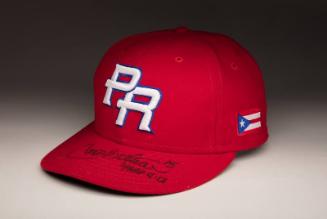 Carlos Beltran World Baseball Classic Autographed cap