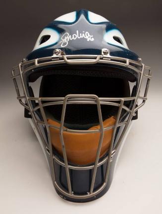 Jose Molina World Series catcher's mask