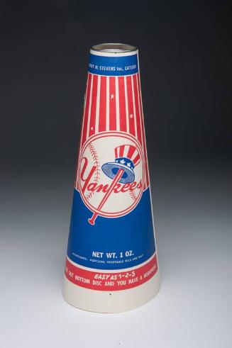 New York Yankees popcorn holder and megaphone