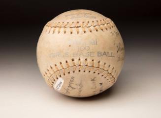 All-American Girls Professional Baseball League Autographed ball