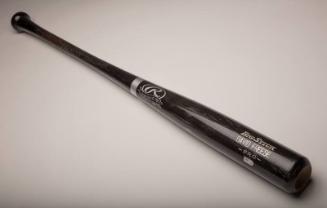 David Freese World Series bat