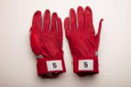 Jonny Gomes World Series batting gloves