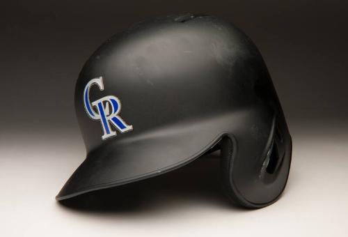 Trevor Story helmet