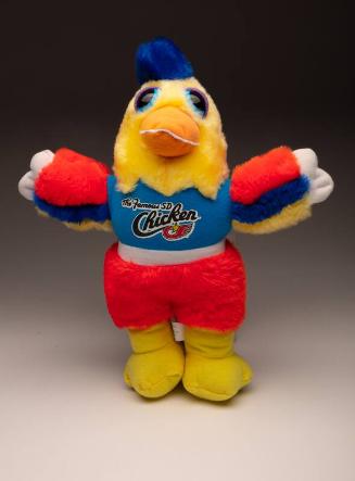 The Famous San Diego Chicken stuffed toy