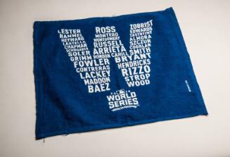 Chicago Cubs stadium giveaway towel