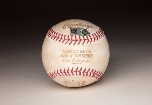 World Series Game 7 first pitch ball