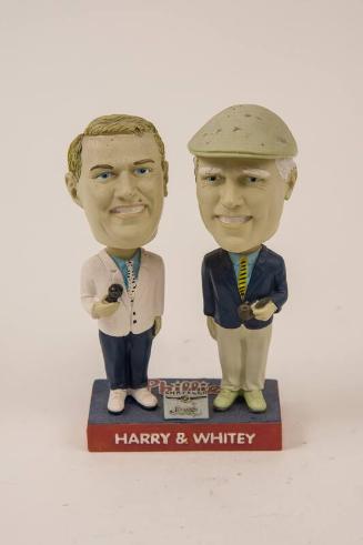 Harry Kalas and Whitey Richie Ashburn dual bobblehead