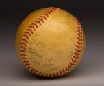 Experimental Yellow Autographed ball