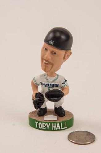 Toby Hall mini bobblehead