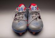 Curtis Granderson Jackie Robinson Day Autographed shoes