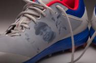 Curtis Granderson Jackie Robinson Day Autographed shoes
