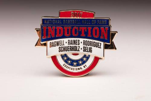 Hall of Fame Induction pin