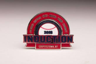 Hall of Fame Induction pin