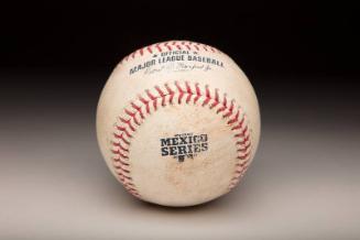Los Angeles Dodgers Mexico Series Combined No-Hitter ball