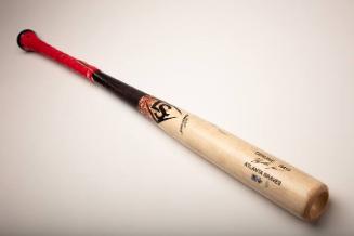 Ronald Acuña Jr. National League Division Series bat
