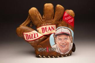 Dizzy Dean painted glove