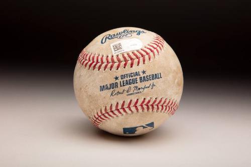 Mike Fiers No-Hitter ball