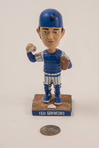 Ted Simmons mini bobblehead
